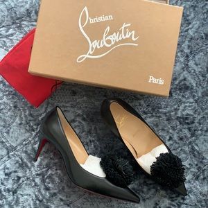 [Brand New] Christian Louboutin Pom Pom Pumps